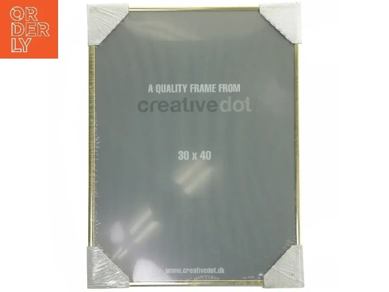 Billede 1 - Billedramme i metal (str. 30 x 40 cm)