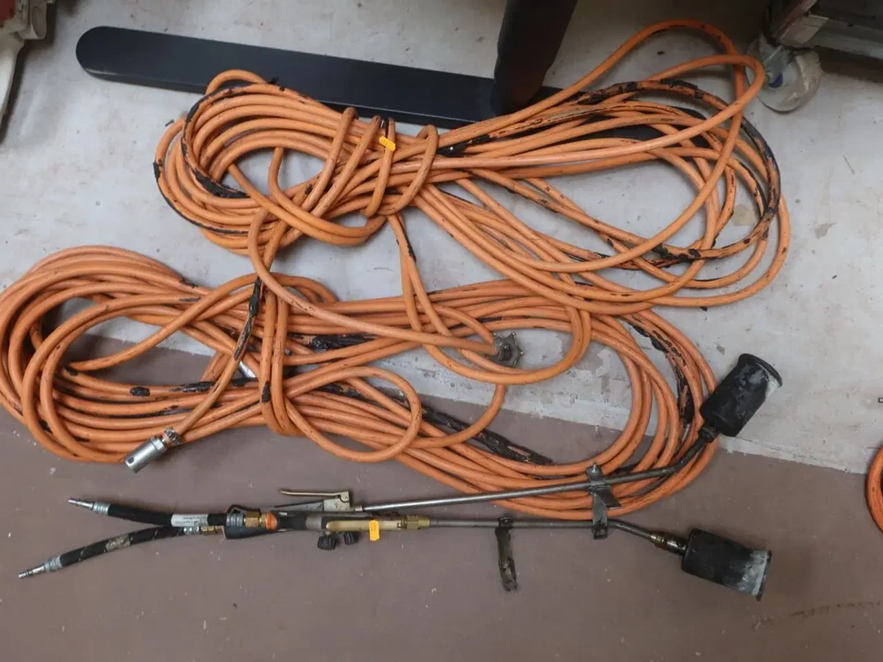 Billede 2 - 2 stk. gasbrænder og slanger