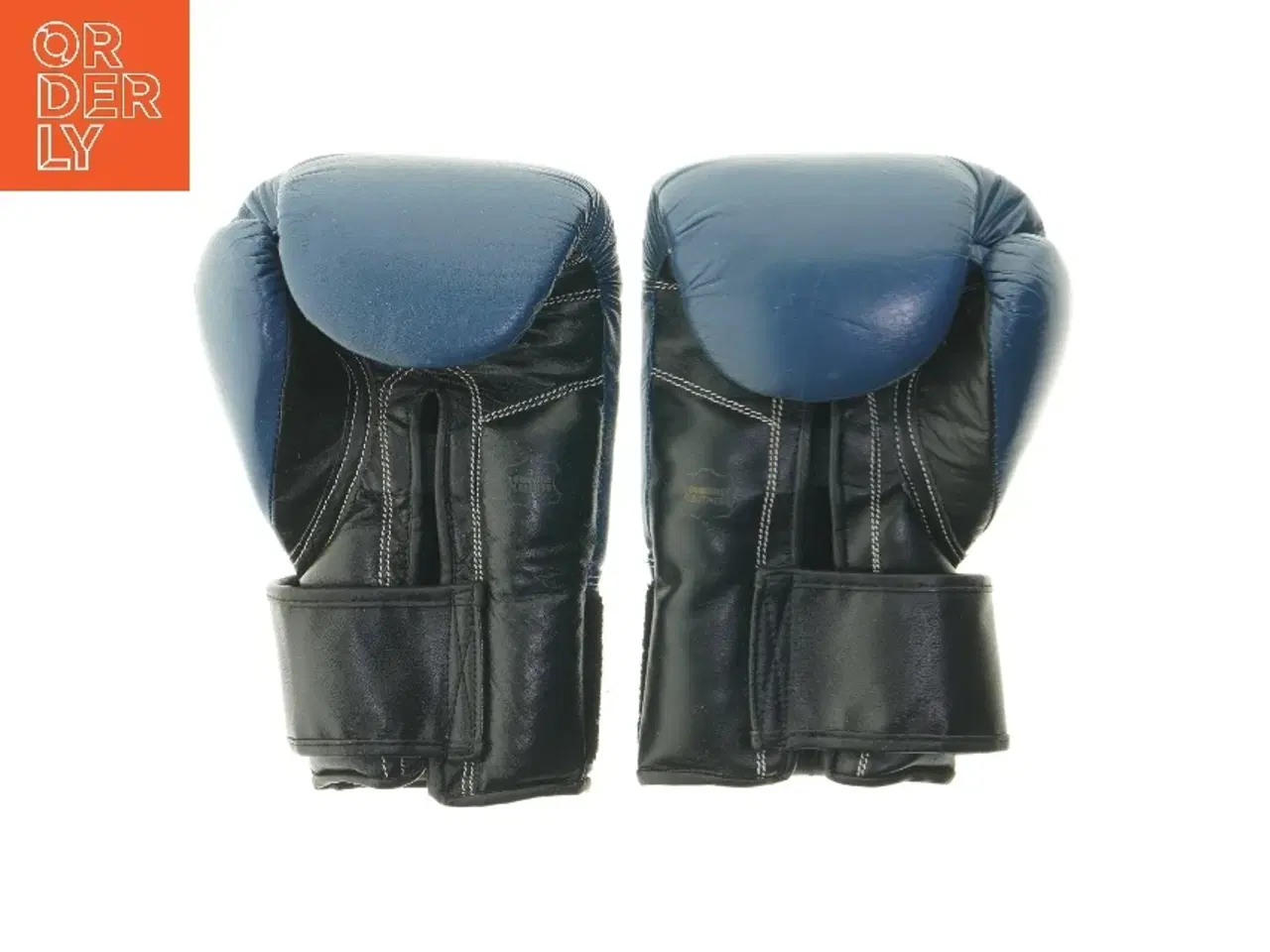 Billede 2 - Blå boksehandsker fra Fightersport (str. 28x17,5x12,5 cm)