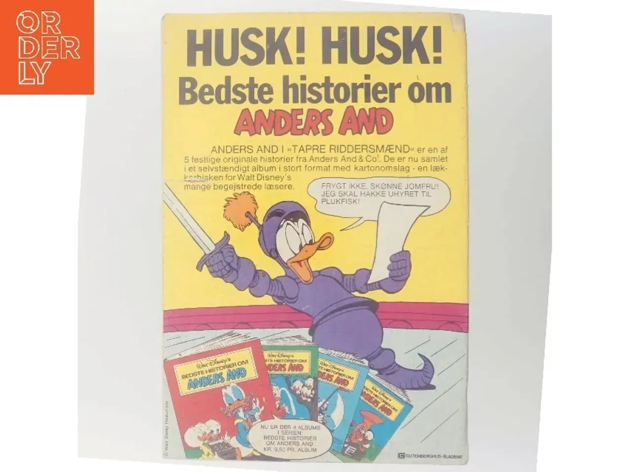 Billede 3 - Søslangen som åd Anders And af Walt Disney (Bog)