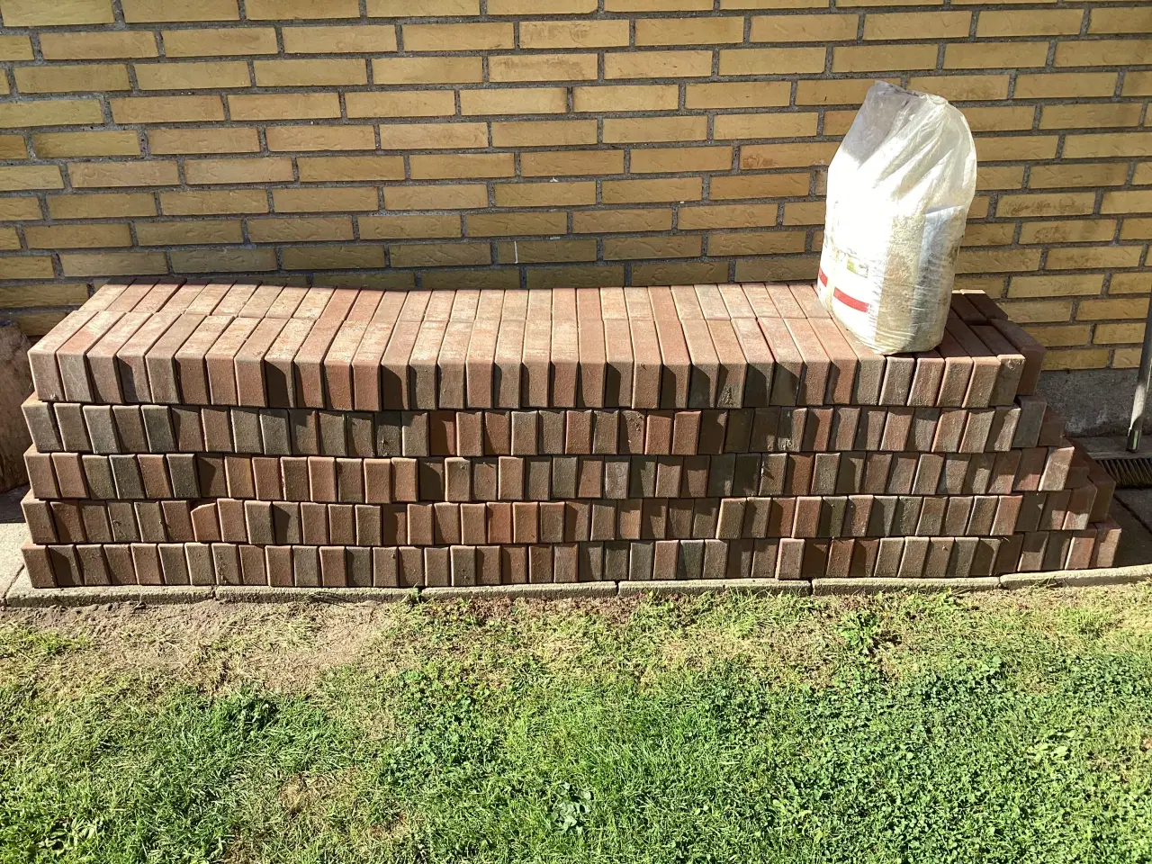 Billede 2 - Brændte klinker str 10x20 cm
