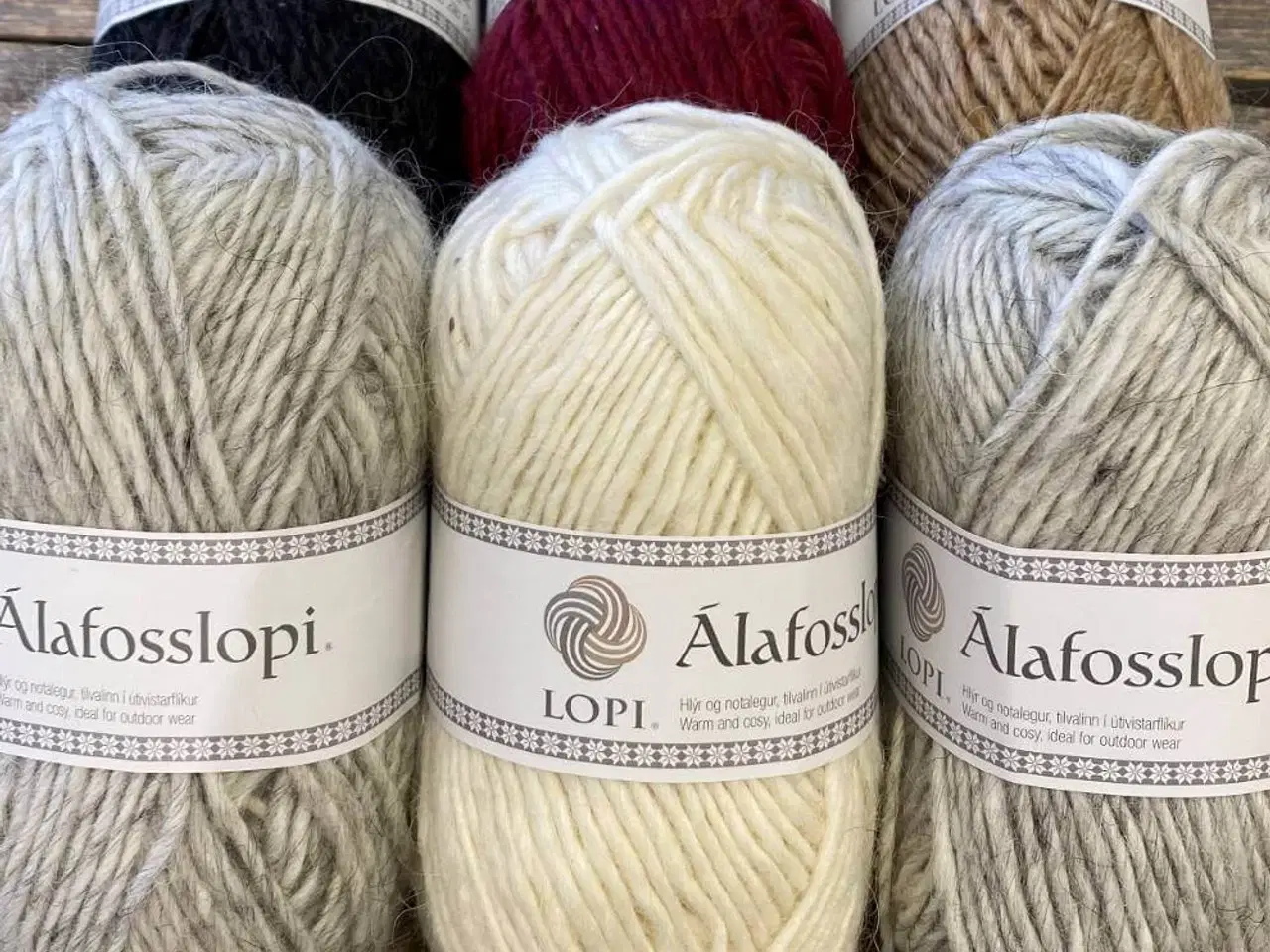 Billede 1 - Istex Alafosslopi 100% uldgarn i masser af farver