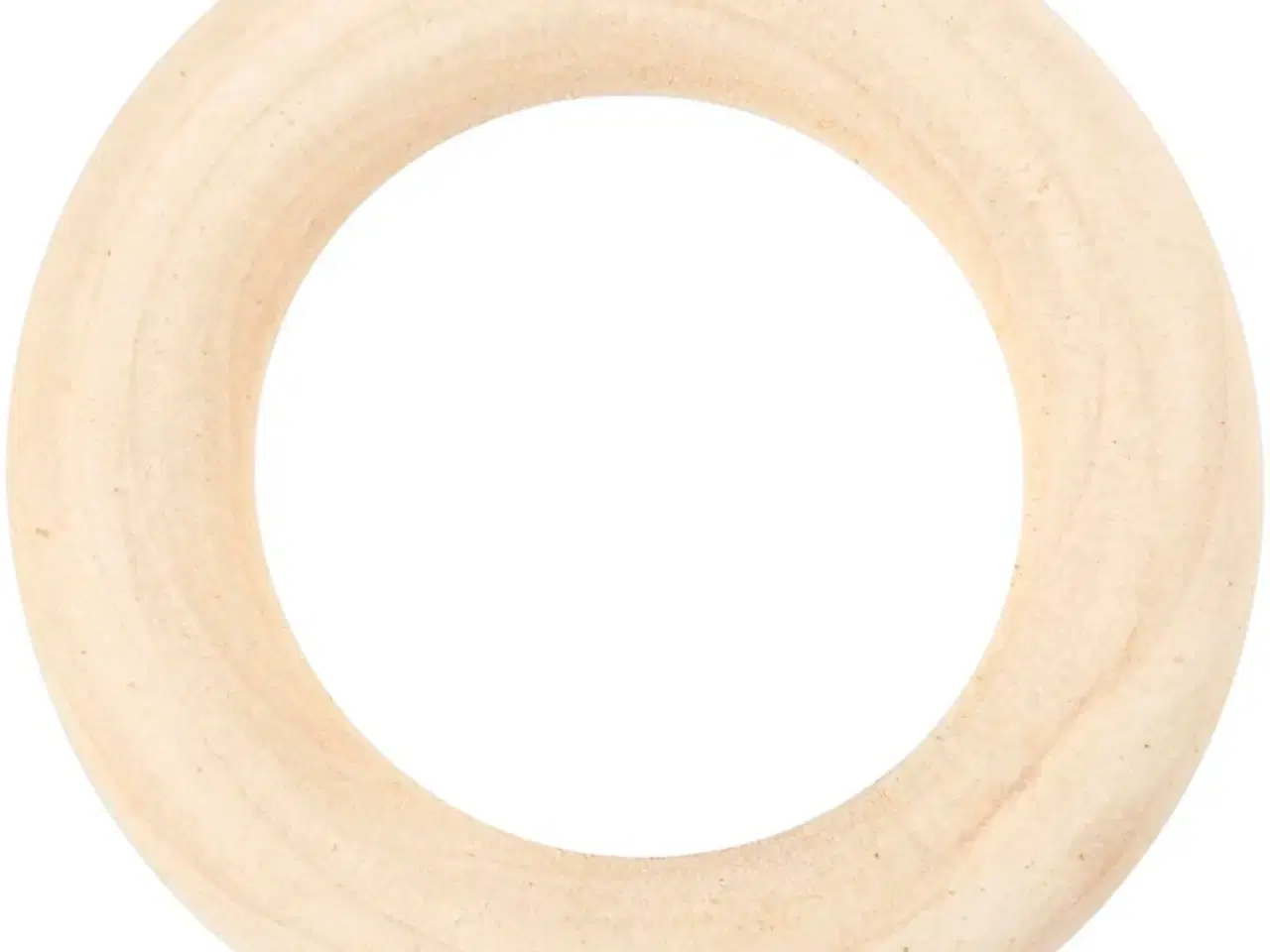 Billede 1 - Lyst Træ Gardinringe 35 mm - 8 stk.