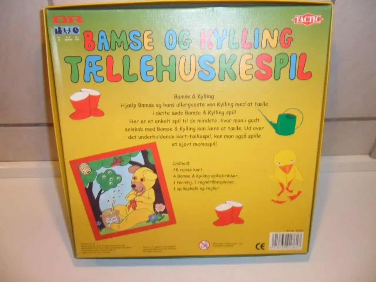 Billede 4 - Bamse og Kylling spil 2 stk. forsk.