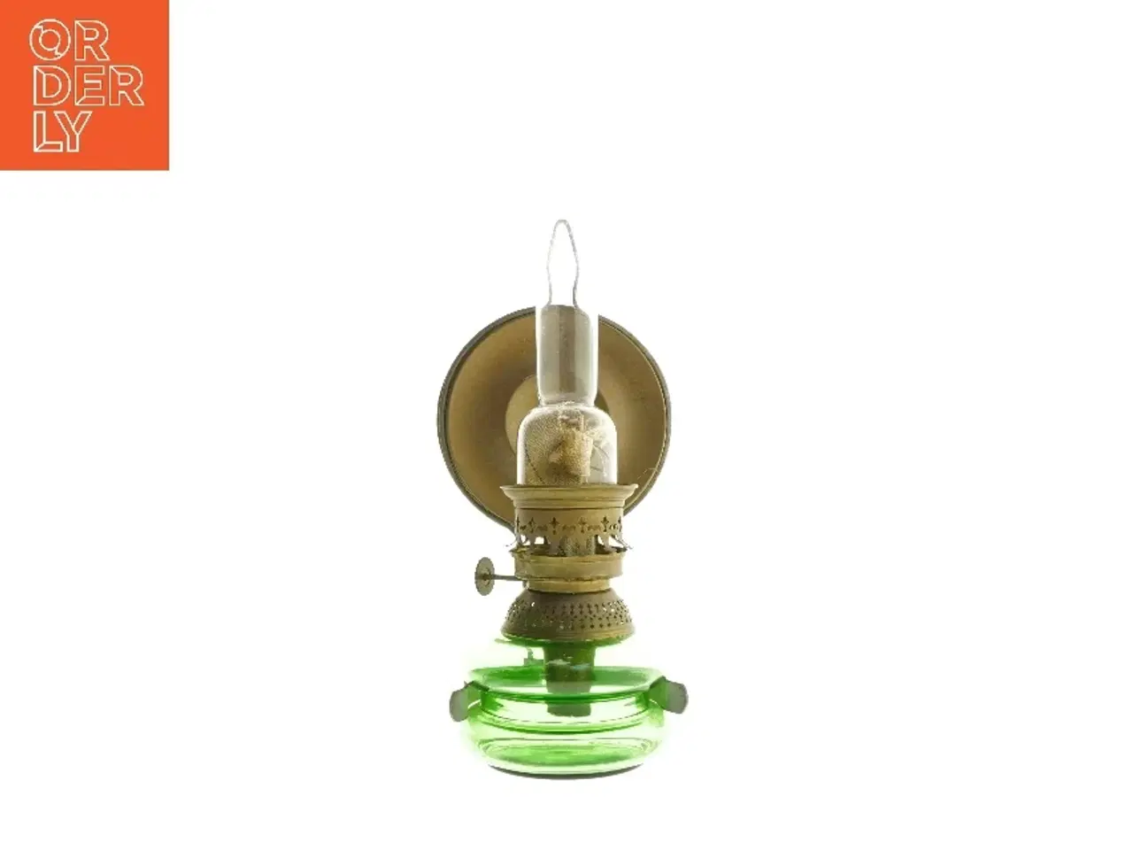 Billede 1 - Vintage olie lampe fra Prima Krystal (str. 30 cm)