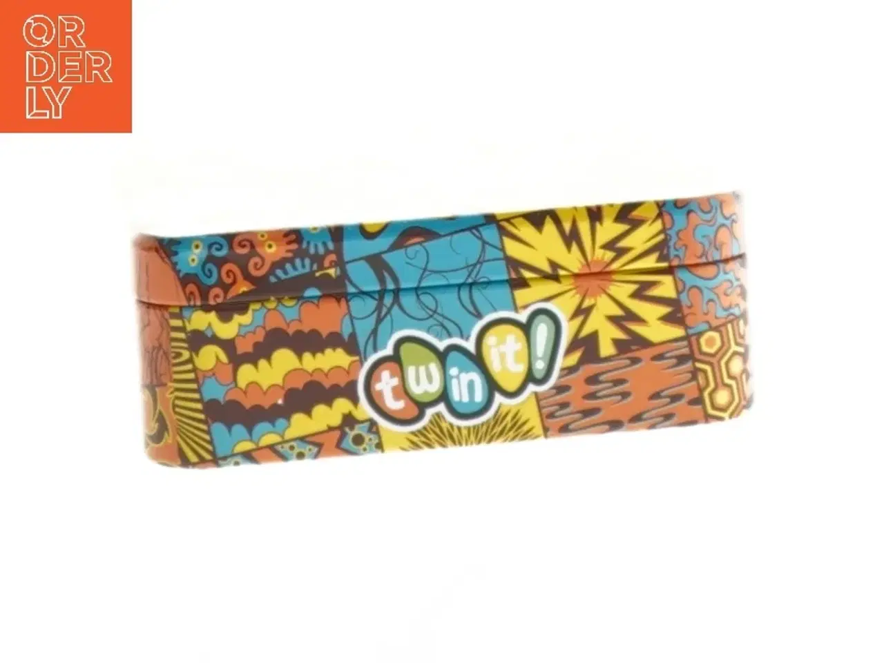 Billede 4 - Spilleæske med farverigt mønster