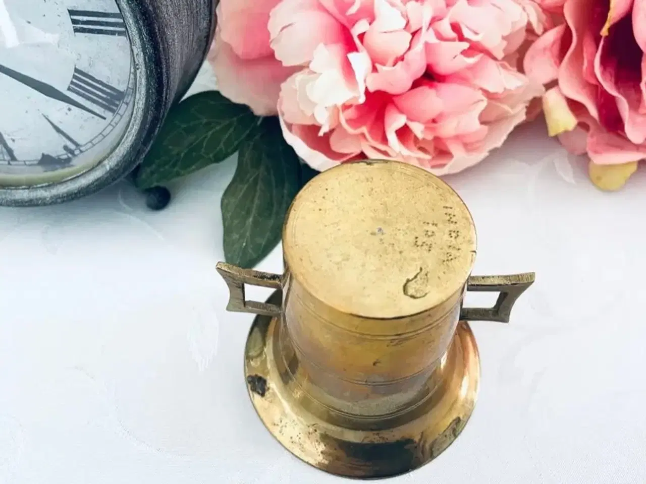 Billede 4 - Ældre vintage krukke med patina 