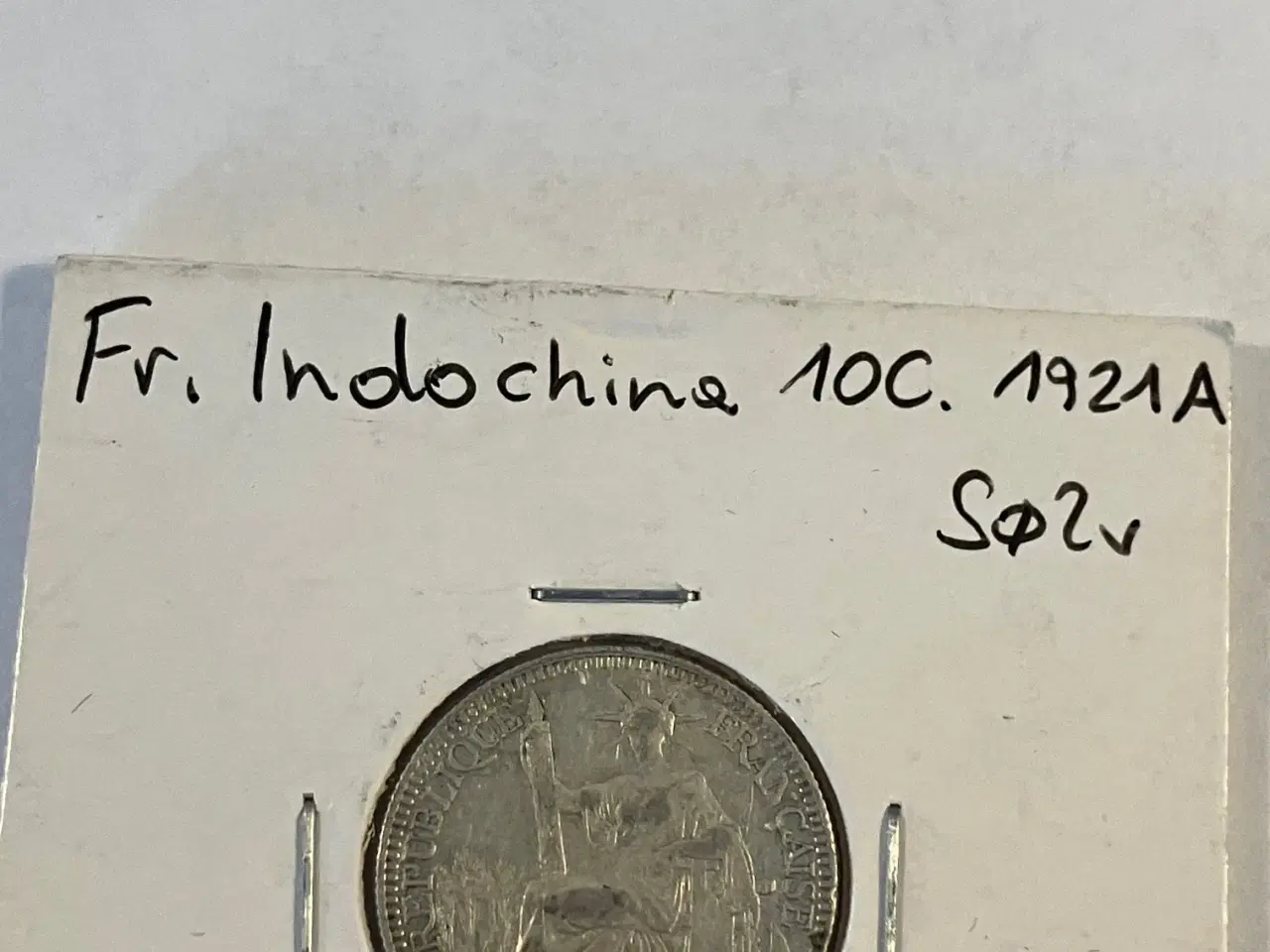 Billede 1 - 10 Cent French Indochina 1921 A