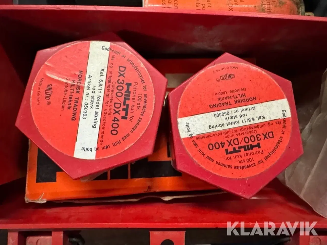 Billede 7 - Krudtdrevet sømpistol HILTO DX 400 B og folie ruller