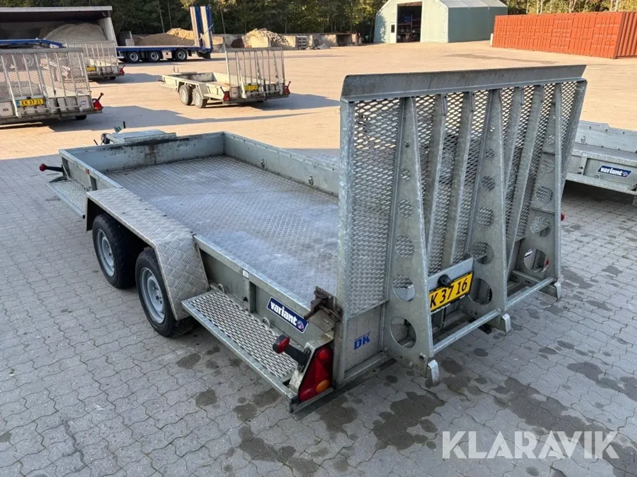 Billede 2 - Maskintrailer Variant 3500 kg 1 styk