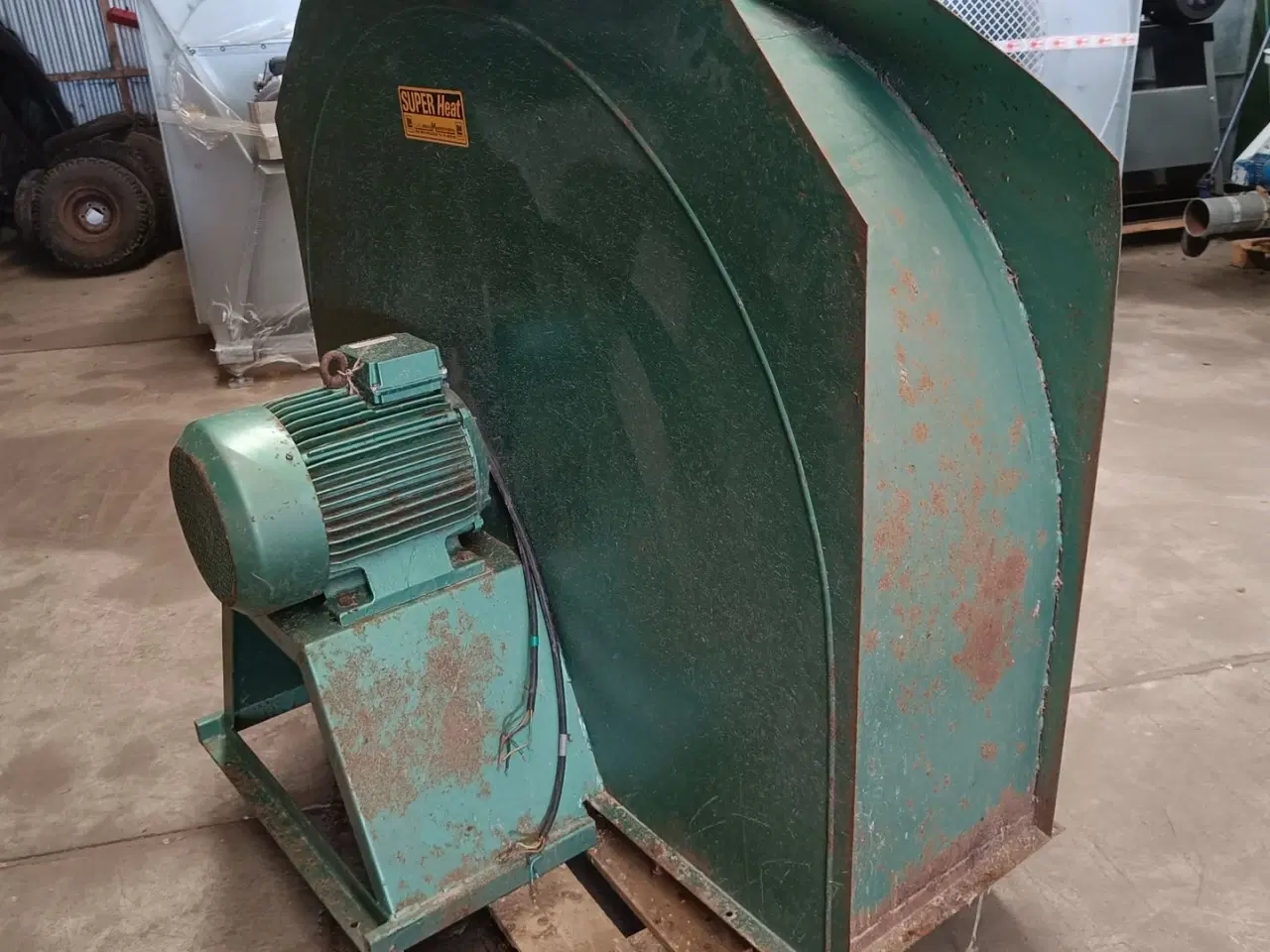 Billede 3 - Løkke 11 kw / 15 hk kornblæser