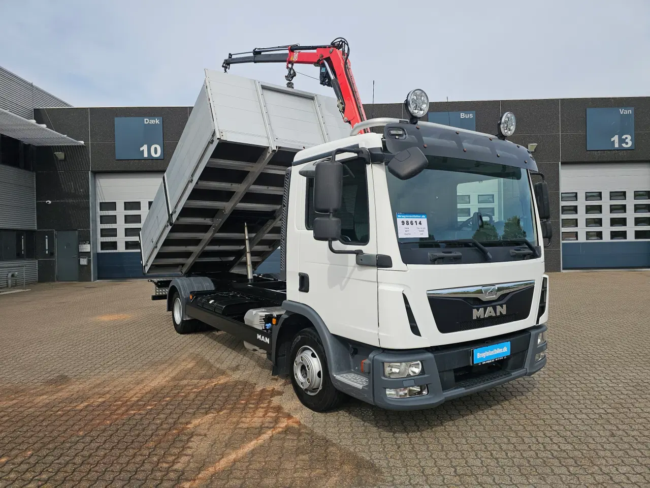 Billede 6 - MAN TGL 10.220, Tip-kran