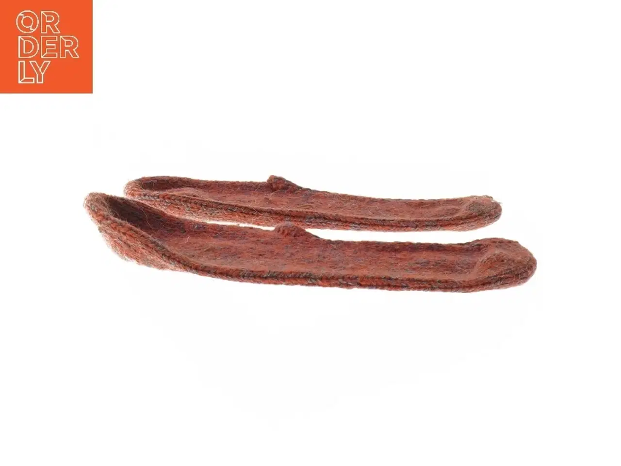 Billede 3 - Strikkede hjemmesko (str. 22 cm)