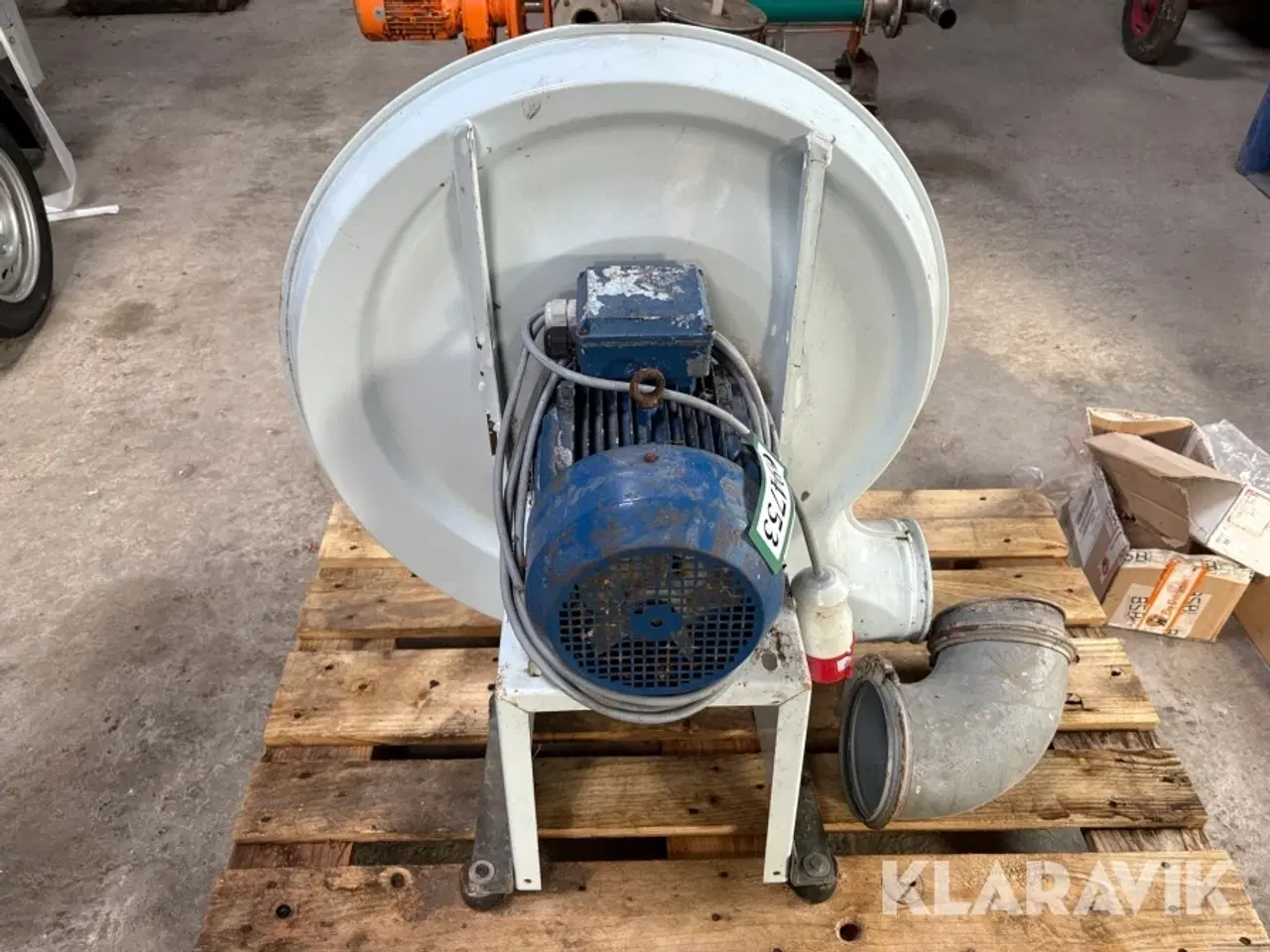 Billede 5 - Kornblæser Kongskilde Overgang indsugning