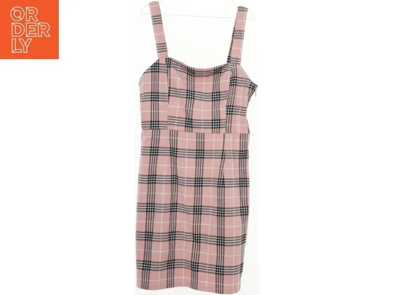 Billede 1 - Rosa ternet kjole fra Divided (str. 164)