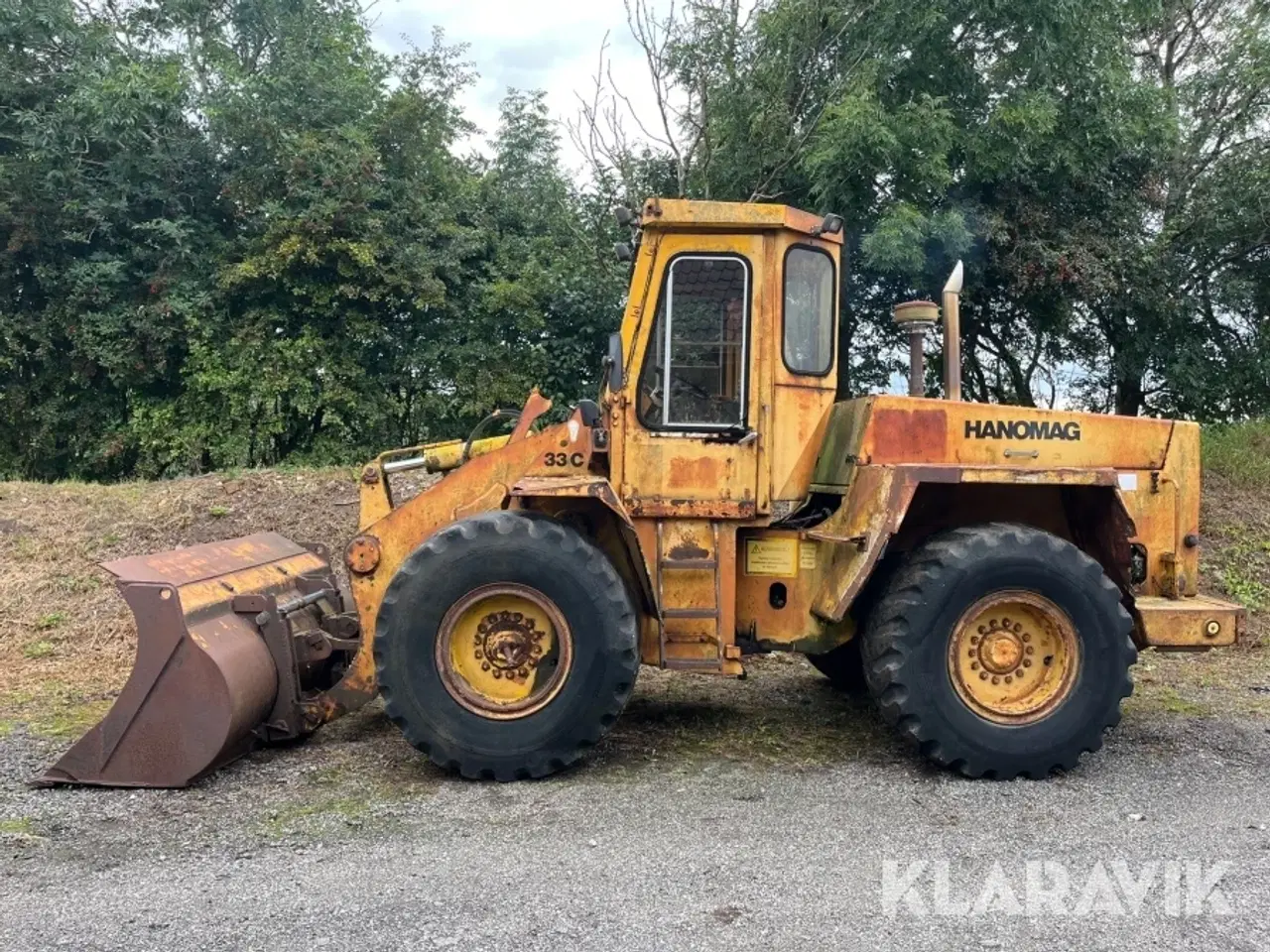 Billede 2 - Gummiged Hanomag 33C Volvo skifte
