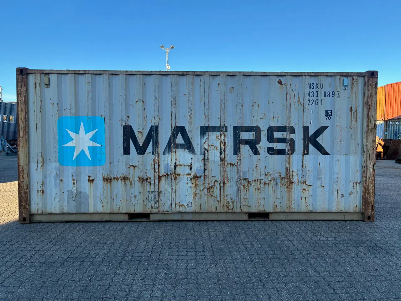 Billede 5 - 20 fods Container- ID: MSKU 4433889-8