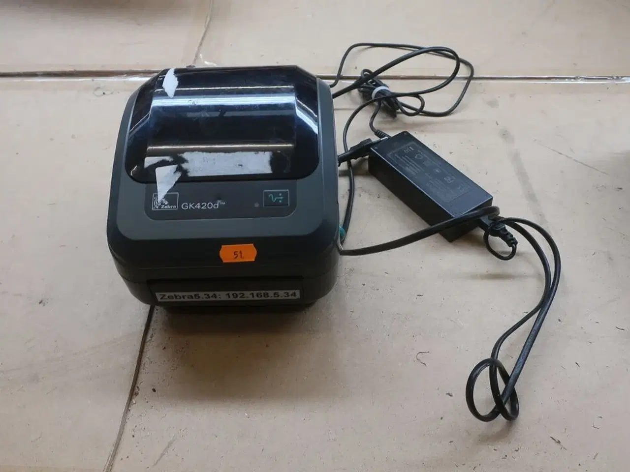 Billede 1 - Labelprinter ZEBRA GK420D