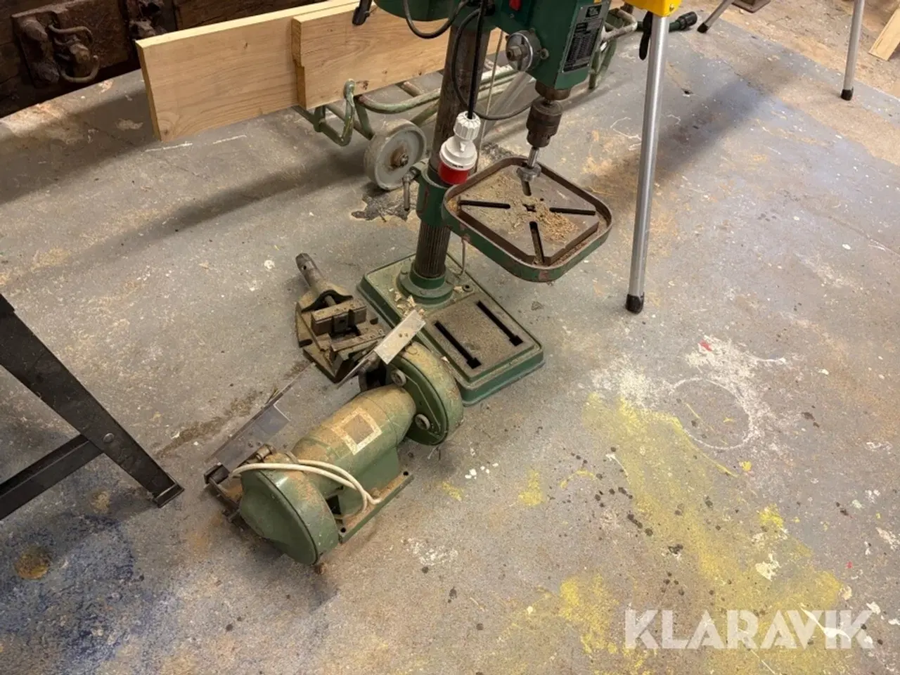Billede 3 - Søjleboremaskine og sliber