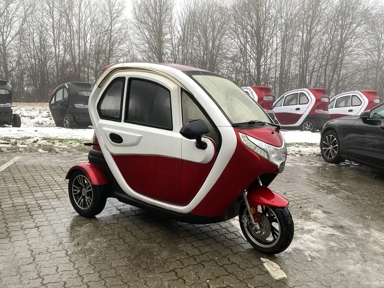 Billede 1 - Urban luksus rød/hvid