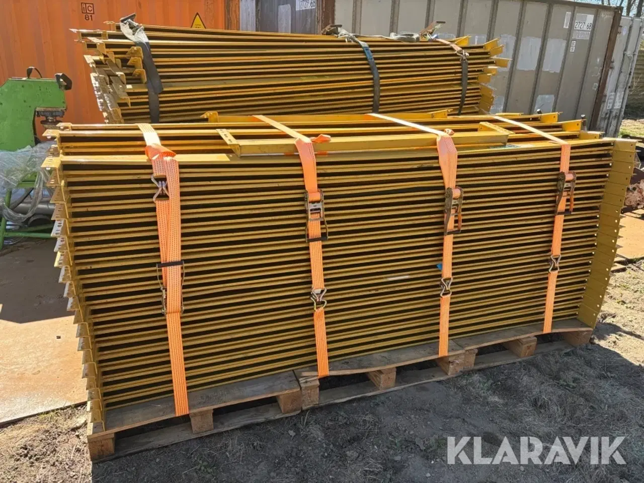 Billede 1 - Pallereol 50 gavle 230 tværbjælker