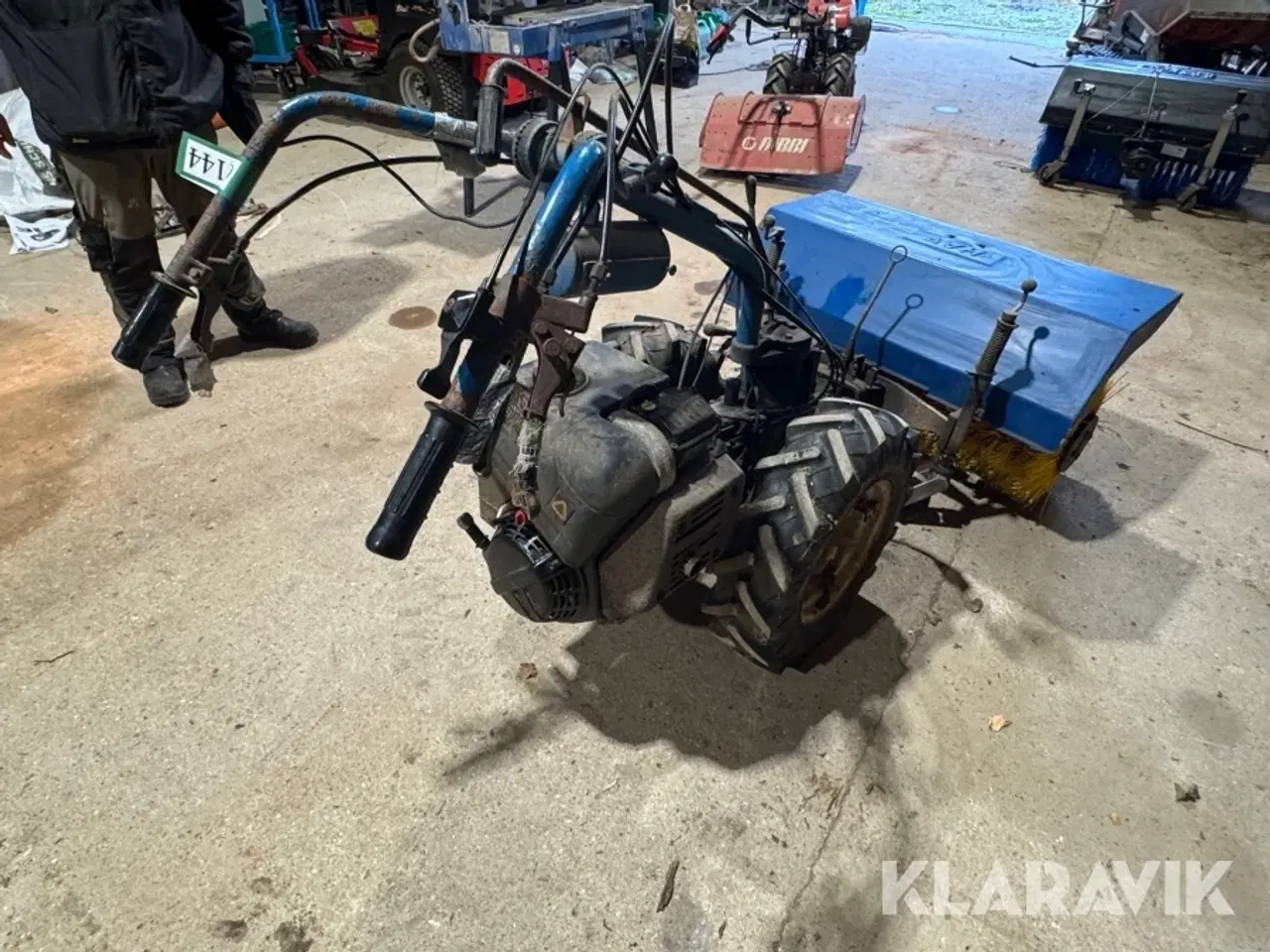 Billede 3 - Fræser med kost Nibbi Bruno