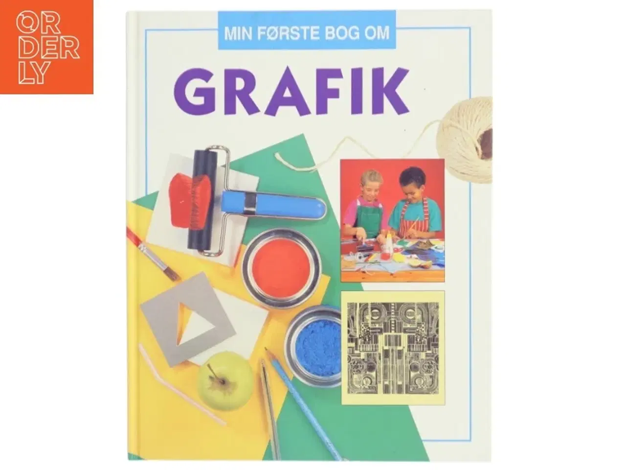 Billede 1 - Min første bog om grafik fra Forlaget Flachs