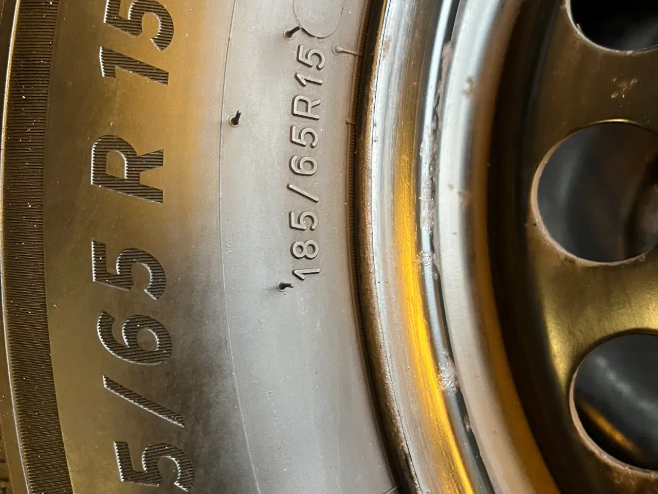 Billede 6 - Vinterhjul. 185-65-15 Michelin.