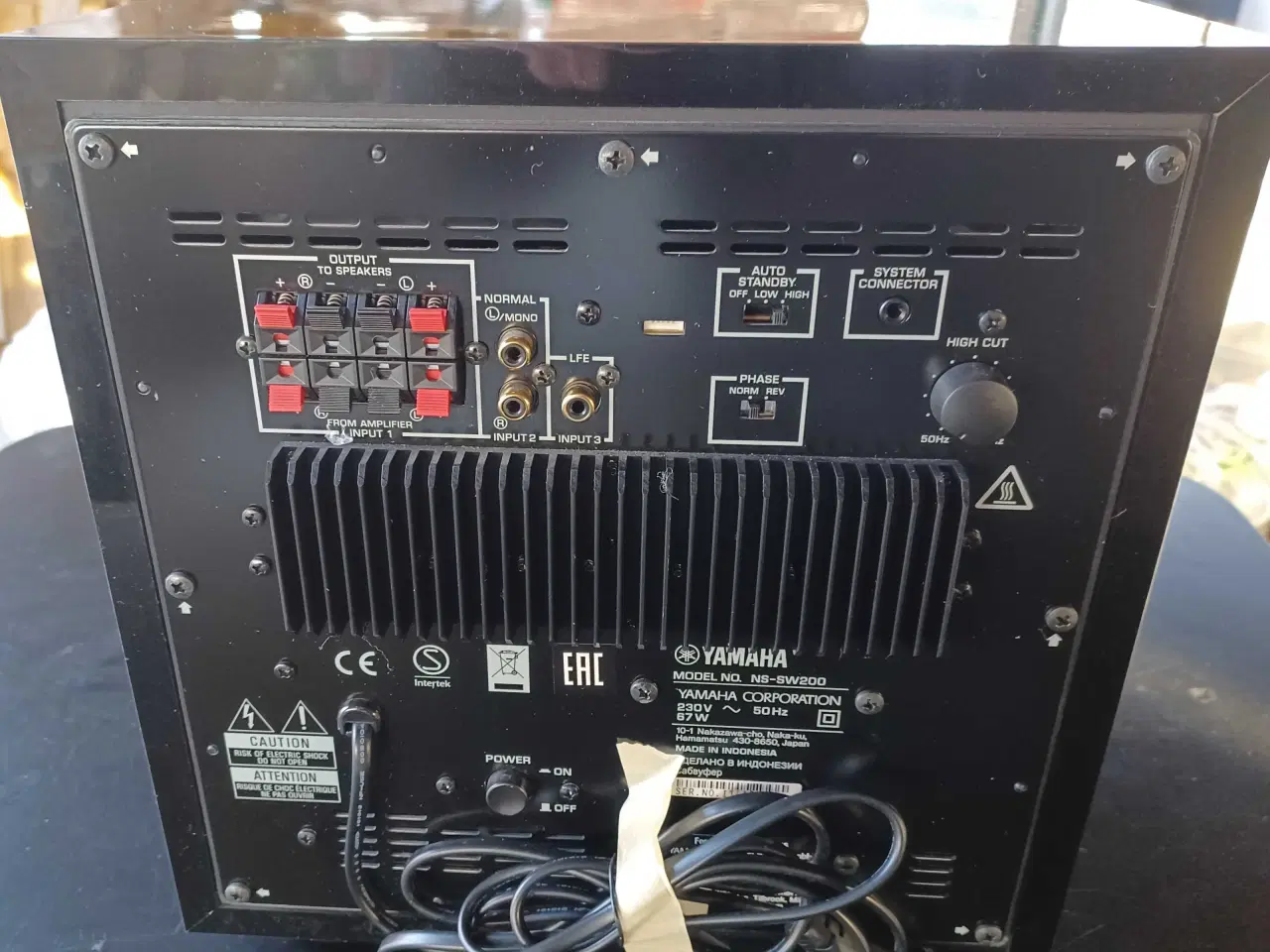 Billede 2 - Yamaha ns-sw200 subwoofer 