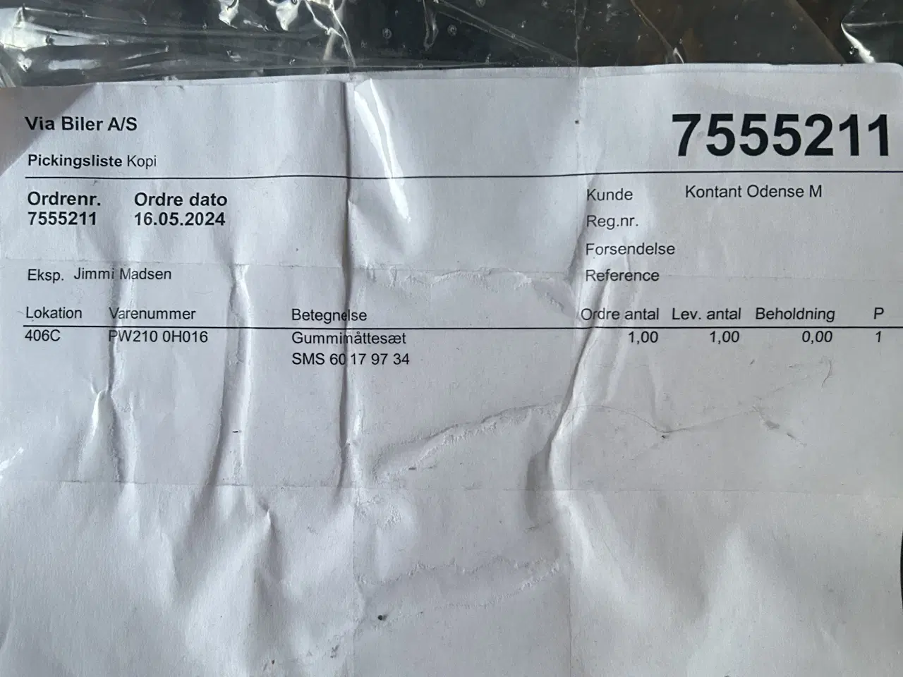 Billede 4 - Gummimåtter til Aygo X