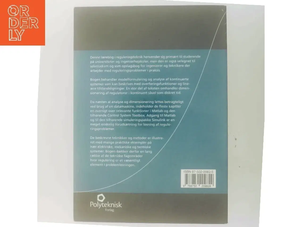 Billede 3 - Reguleringsteknik (Bog)