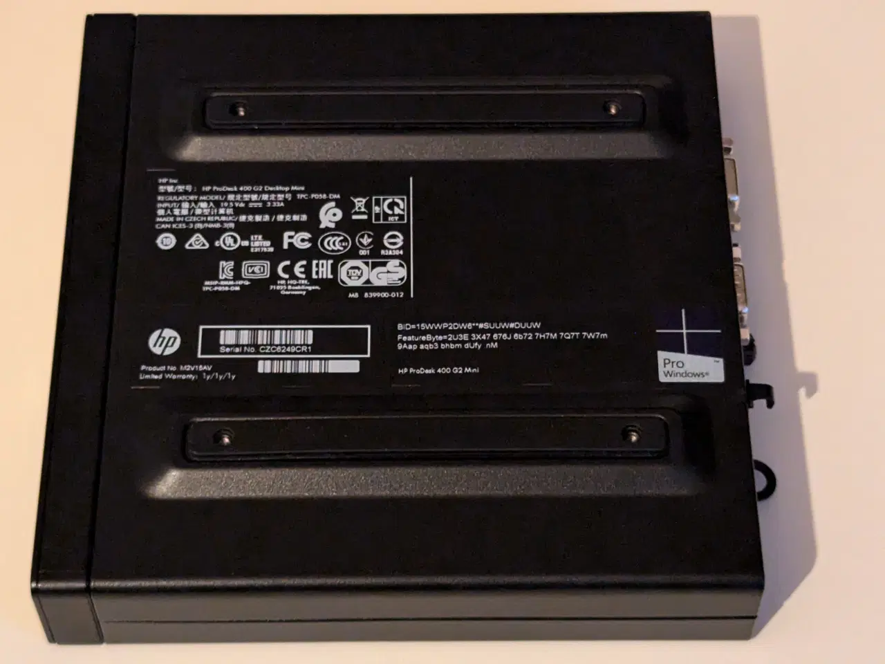 Billede 3 - HP ProDesk 400 G2 Mikro PC