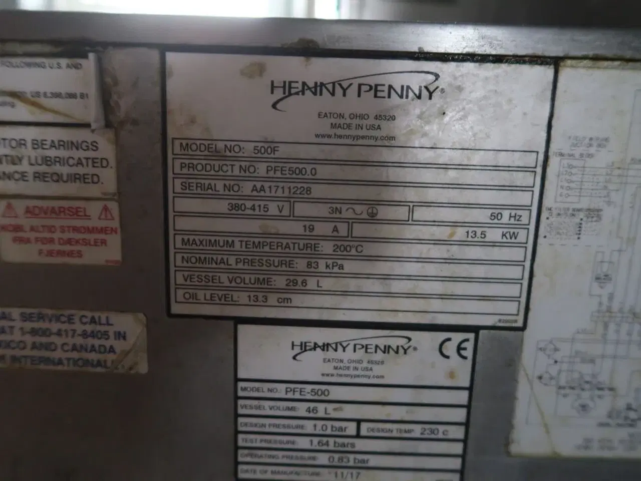 Billede 6 - Friture HENNY PENNY 500F