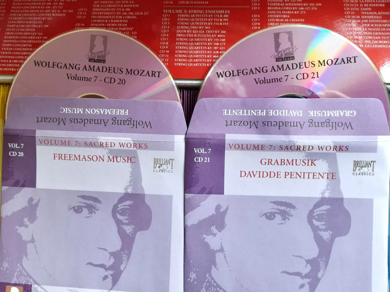 Billede 7 - WOLFGANG AMADEUS MOZART COMPLETE WORKS 170! CD BOX