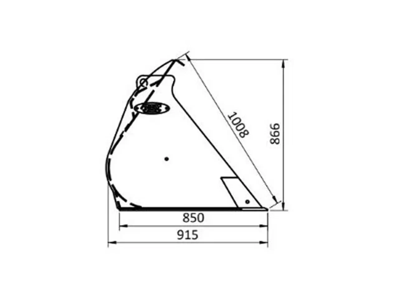 Billede 2 - JST SSM skovl 180-240 cm.