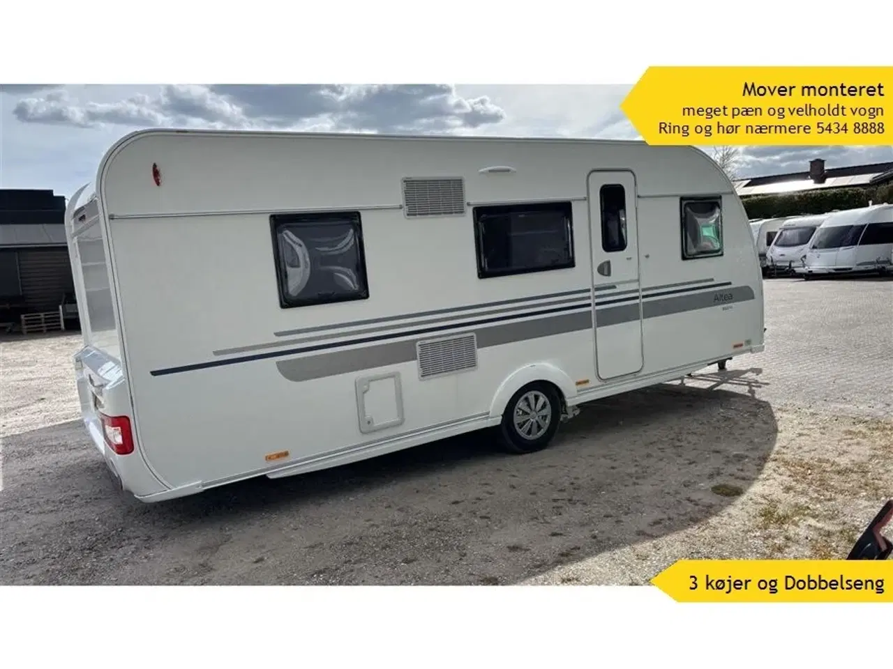 Billede 1 - 2016 - Adria Altea 552 PK   3 køjer, meget pæn og velholdt