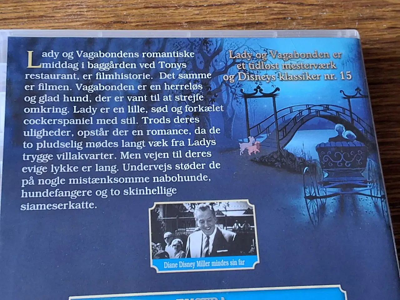Billede 3 - WALT DISNEY: LADY og VAGABONDEN. DVD-tegnefilm. 