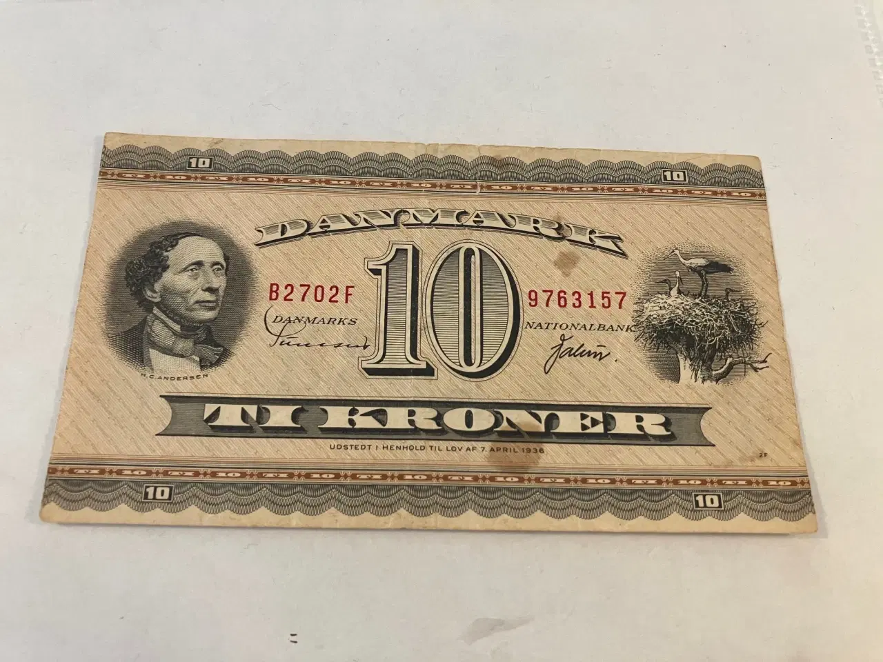 Billede 1 - 10 Kroner Danmark 1970