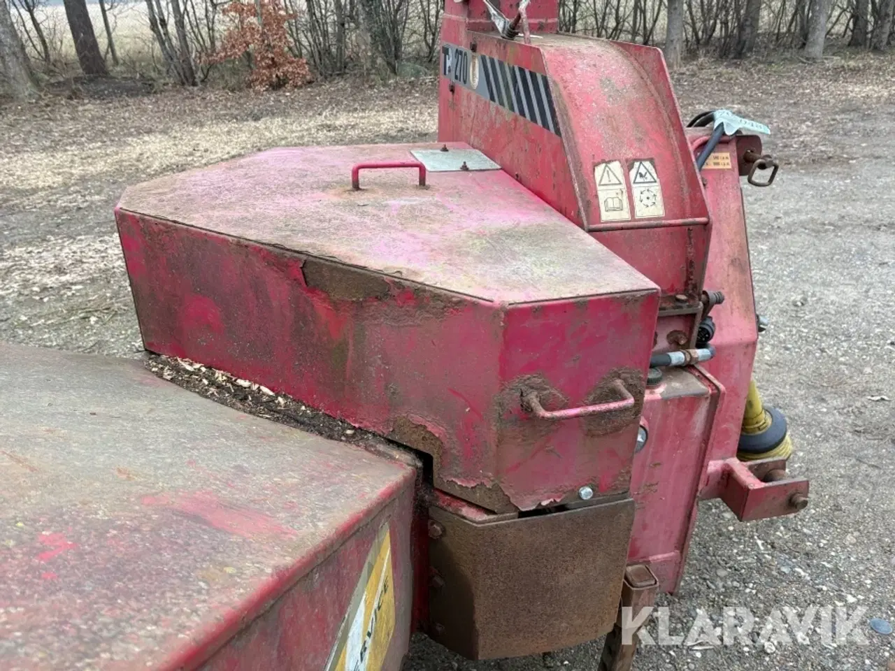 Billede 10 - Flishugger Lindana 270 med højtip vogn til