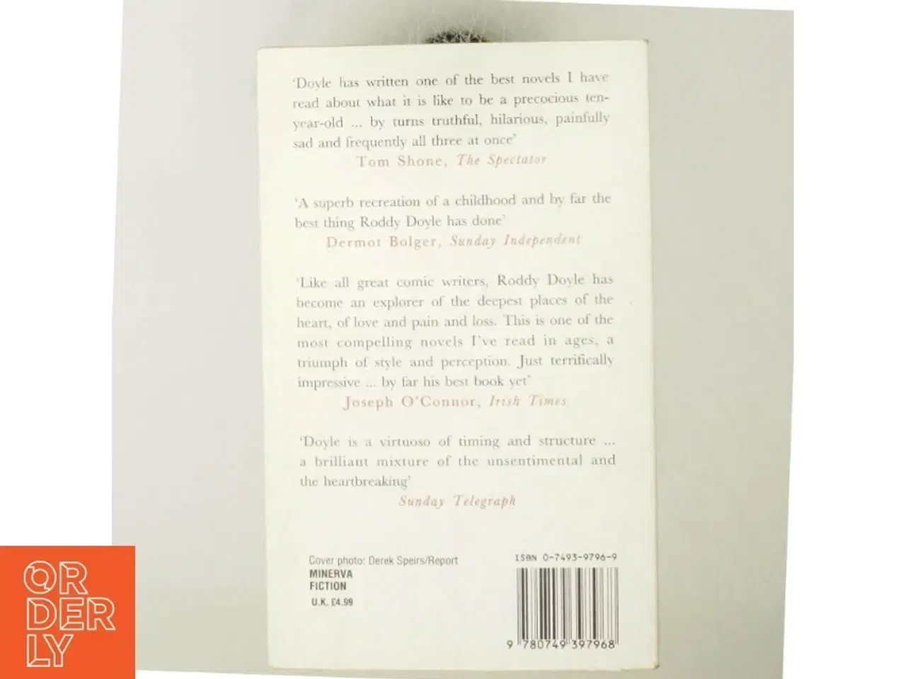Billede 3 - Paddy Clarke Ha Ha Ha af Roddy Doyle fra Minerva