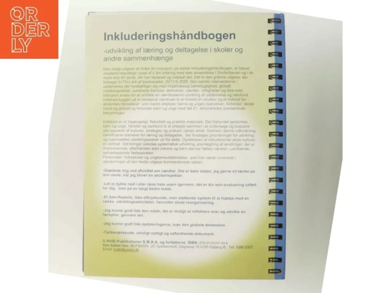 Billede 3 - Inkluderingshåndbogen af Tony Booth (Bog)