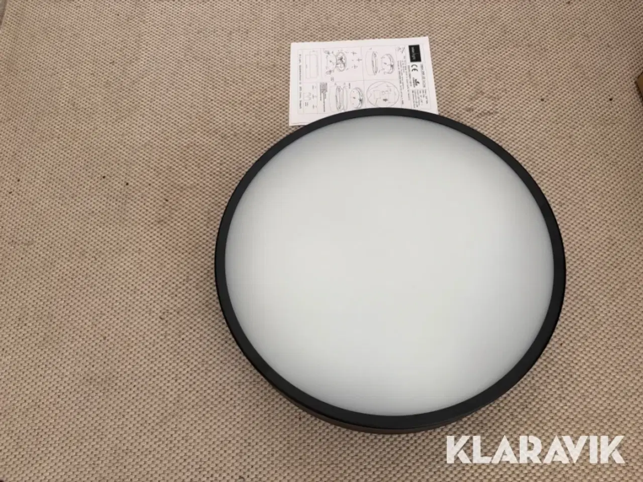 Billede 2 - Led lamper Solar Campus D400 Loft 27W Sensor/Driver Tri-cct Black 10 styk