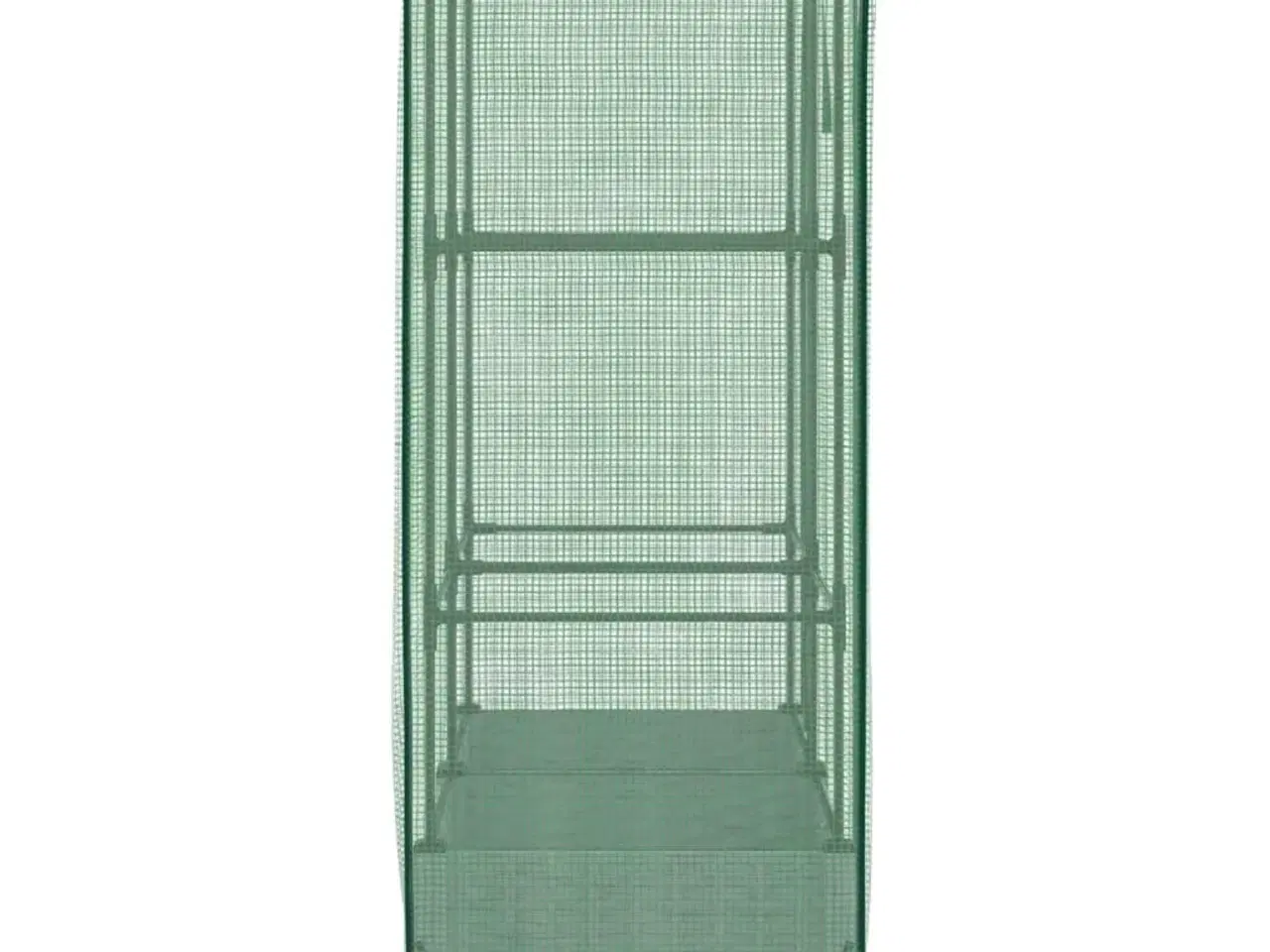 Billede 5 - Højbed med drivhusovertræk 80x40x123 cm rattan-look
