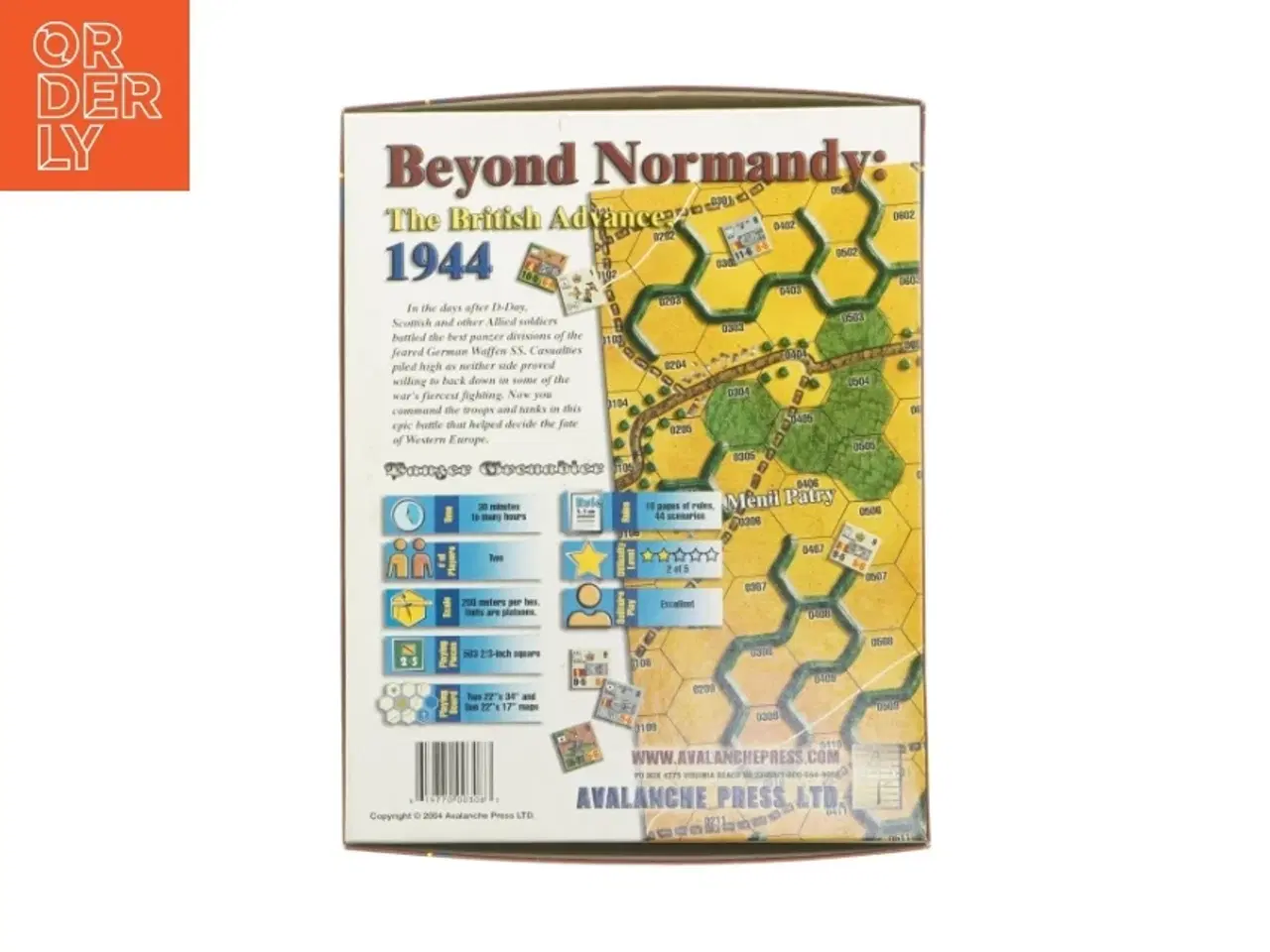 Billede 4 - Beyond Normandy: The British Advance 1944 brætspil