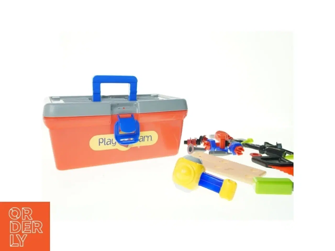 Billede 1 - Værktøjs kasse fra Play 2 Learn (str. 35 x 17 cm)