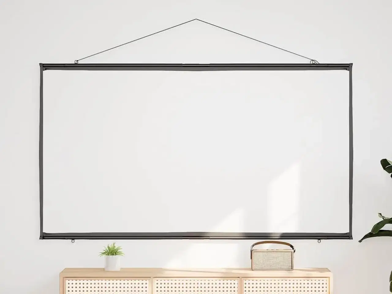 Billede 3 - Projektionslærred væghængt 84 tommer 16:9
