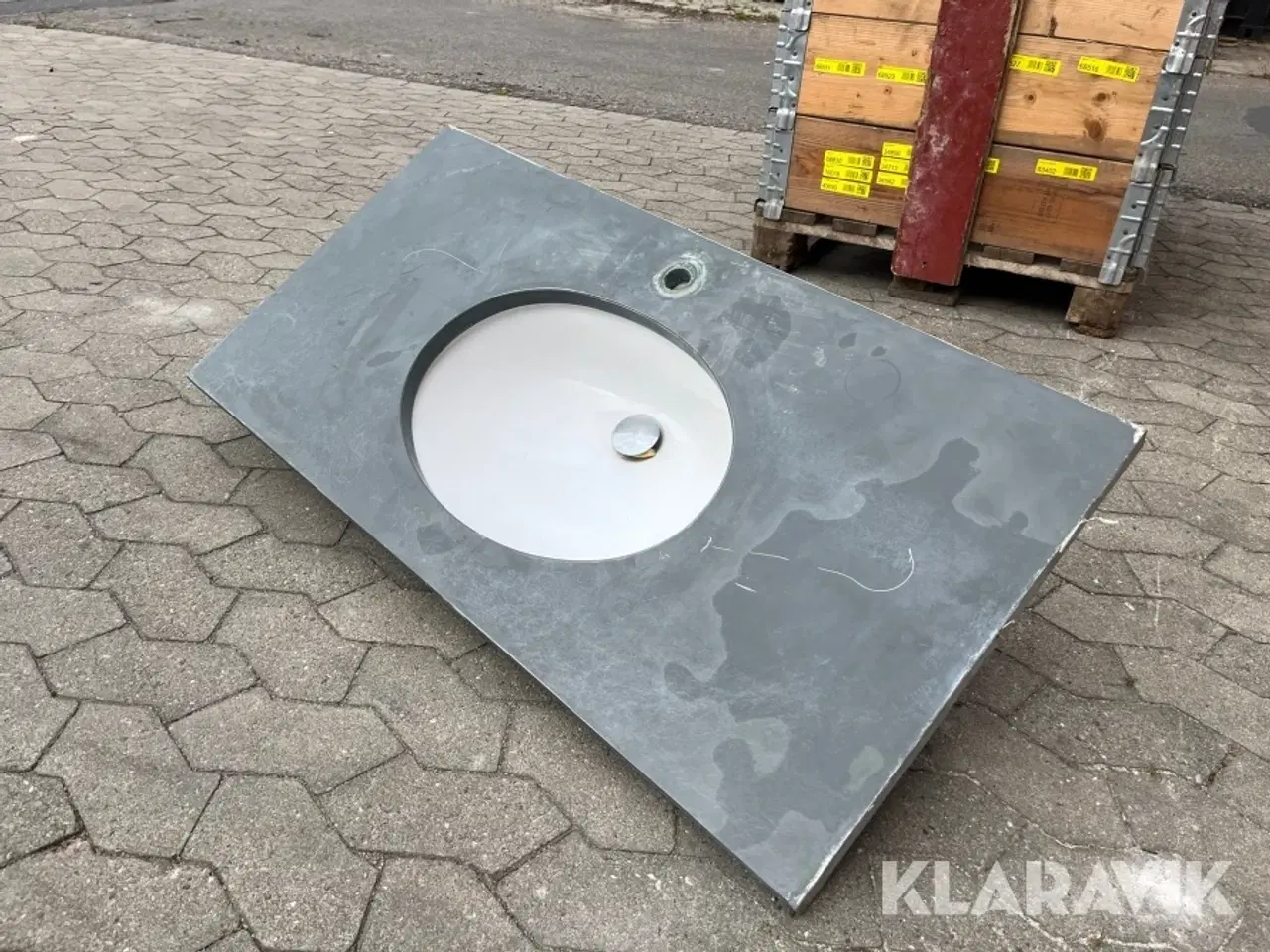 Billede 1 - Plade med vask