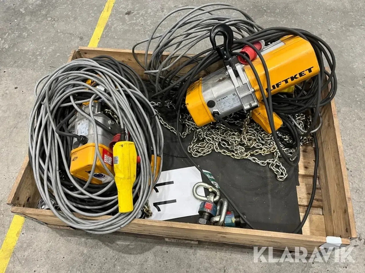 Billede 1 - El-kædetaljer Liftket 2000kg - 2 styk