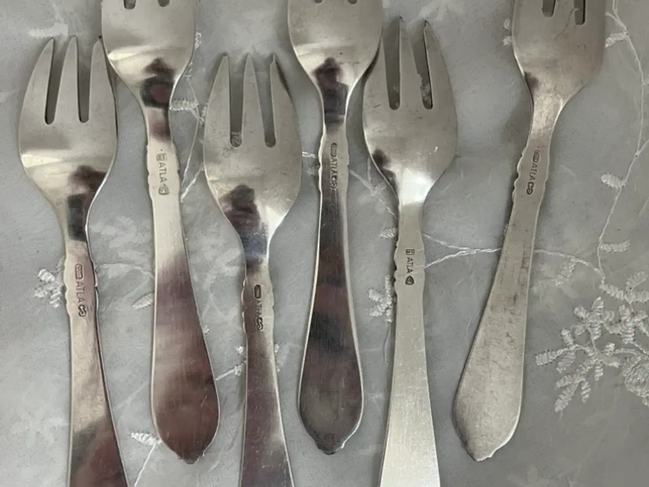 Billede 3 - 6 stk Hertha kagegafler 