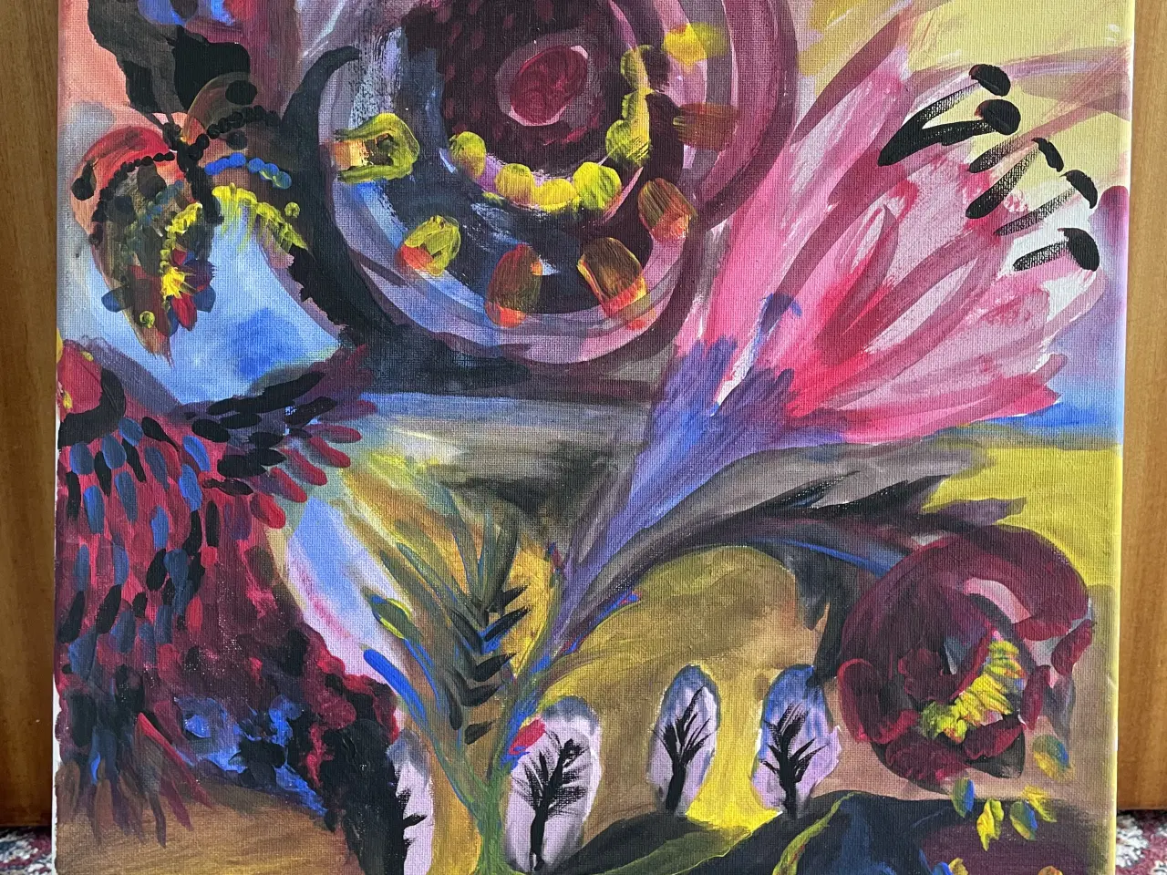 Billede 1 - Akrylmaleri